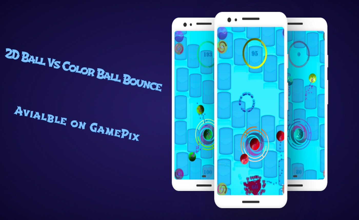 2D Ball Vs Color Ball Bounce