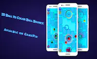 2D Ball Vs Color Ball Bounce