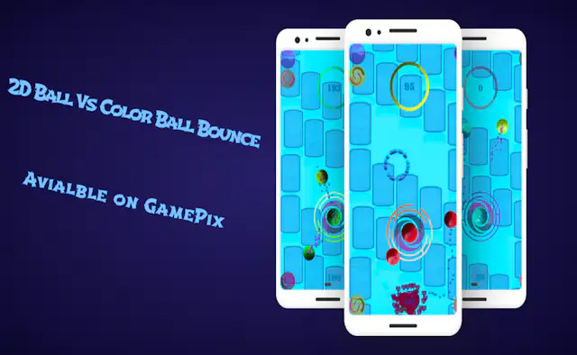 2D Ball Vs Color Ball Bounce