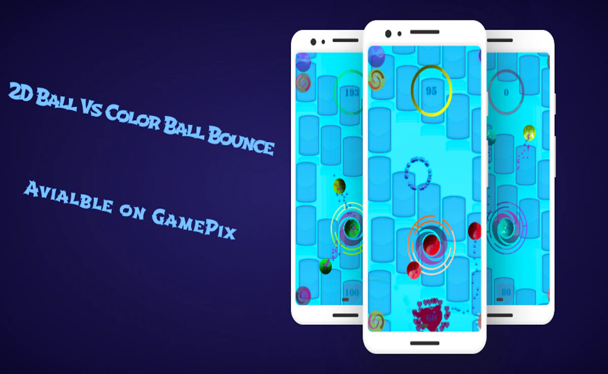 Play 2D Ball Vs Color Ball Bounce — free online Ball game