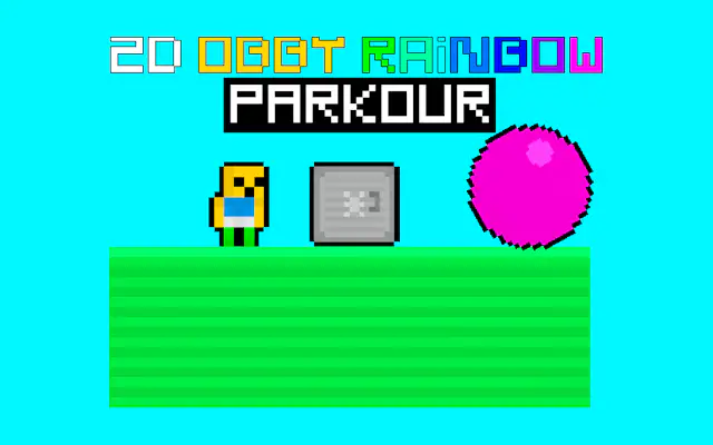 2D Obby Rainbow Parkour