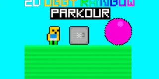2D Obby Rainbow Parkour thumbnail