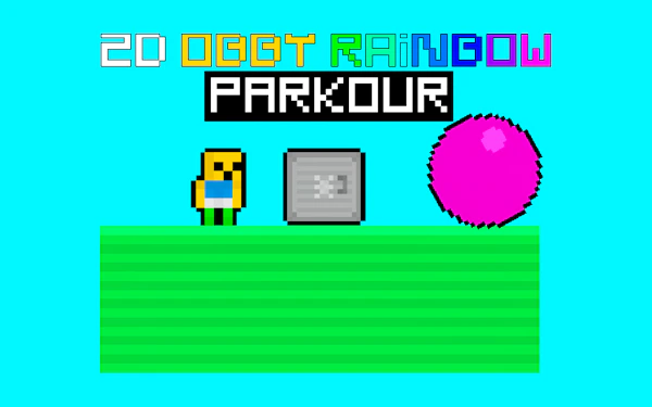 2D Obby Rainbow Parkour