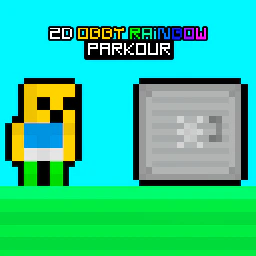 2D Obby Rainbow Parkour