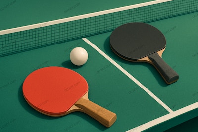 2D Ping Pong By Gamepix