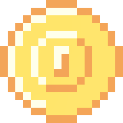 2D Platformer Coin By Gamepix