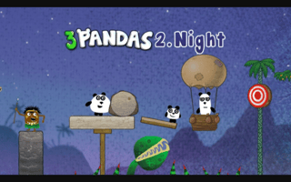 3 Pandas 2. Night game cover