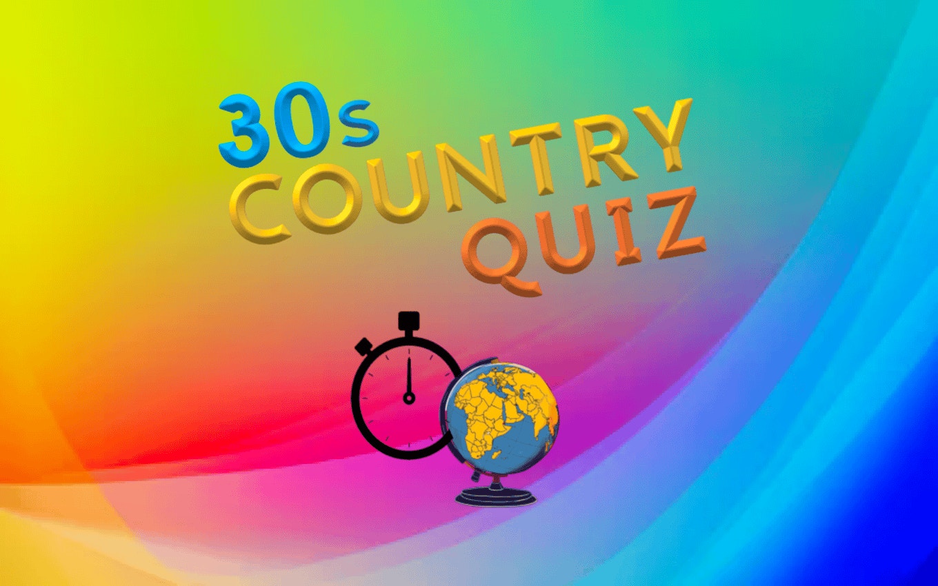 30s Country Quiz