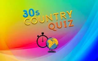 30s Country Quiz