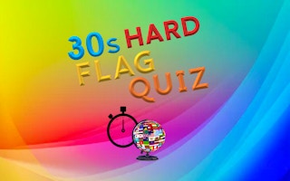 30s Hard Flag Quiz