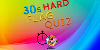 30s Hard Flag Quiz thumbnail