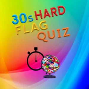 30s Hard Flag Quiz