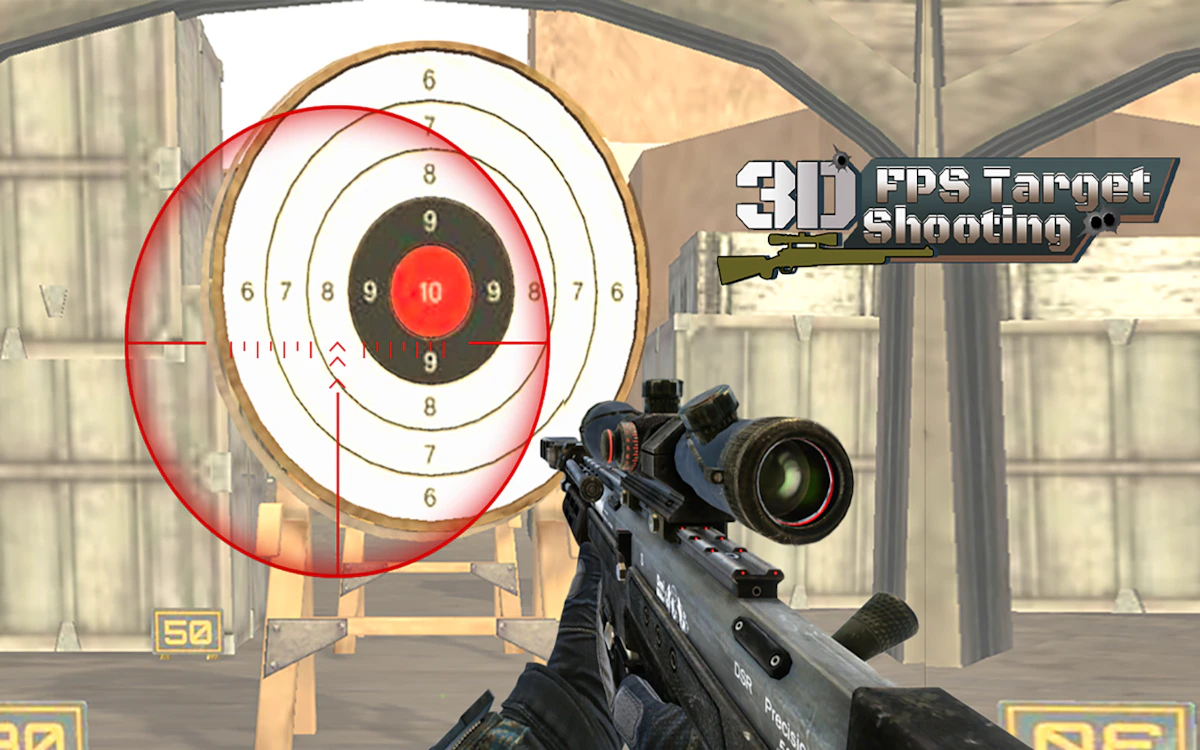 Play 3D FPS Target Shooting — free online Sniper game