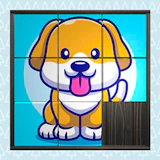3D Kid Sliding Puzzle