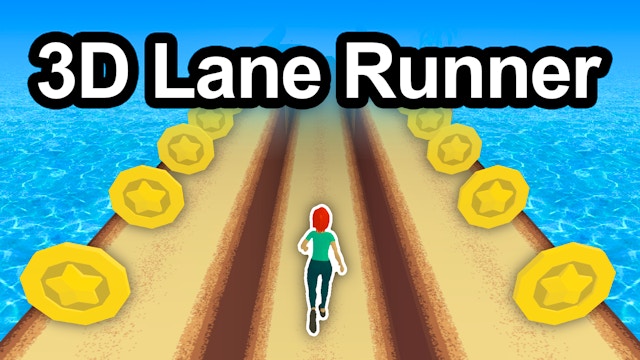 3D laane runner game cover