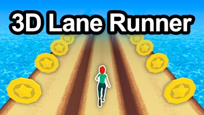 3D laane runner By Gamepix