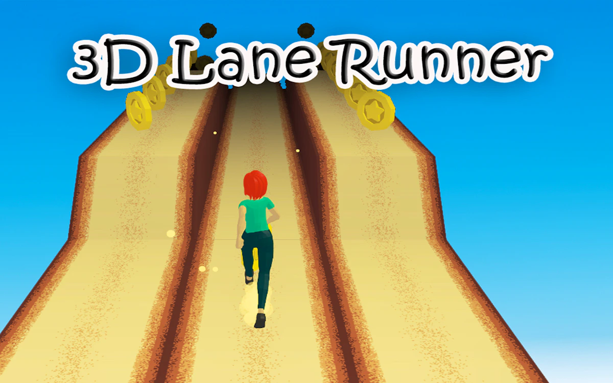 Play 3D Lane Runner — free online Runner game