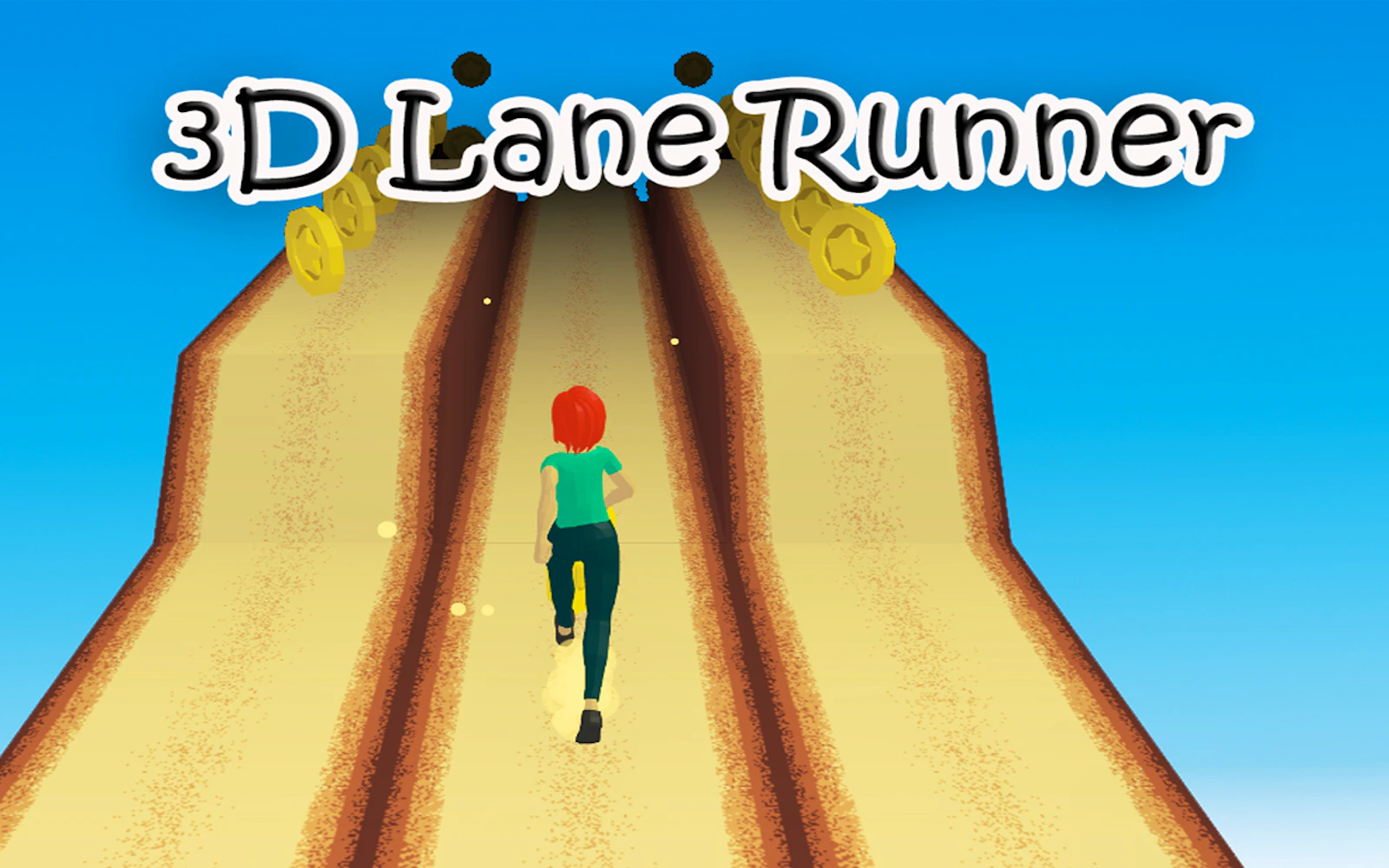 3D Lane Runner — free online arcade game on Glaze Games