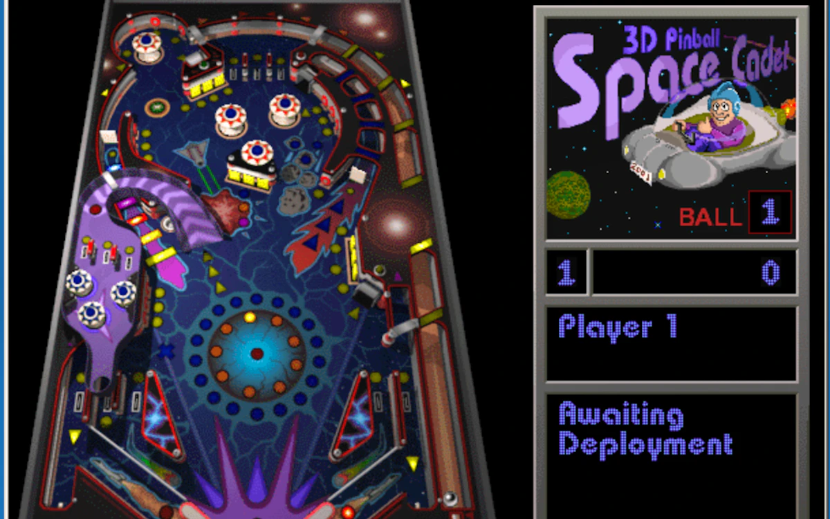 Play 3D Pinball - Space Cadet — free online Retro game