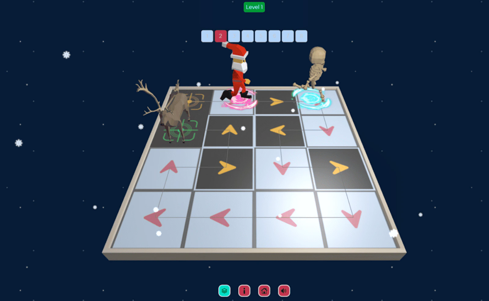3D Santa Rescue — free online arcade game on Glaze Games