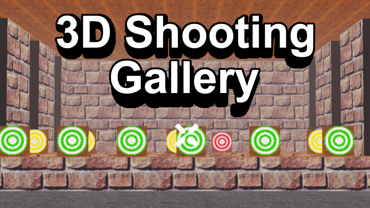 Play 3D Shooting Gallery — free online Shooter game
