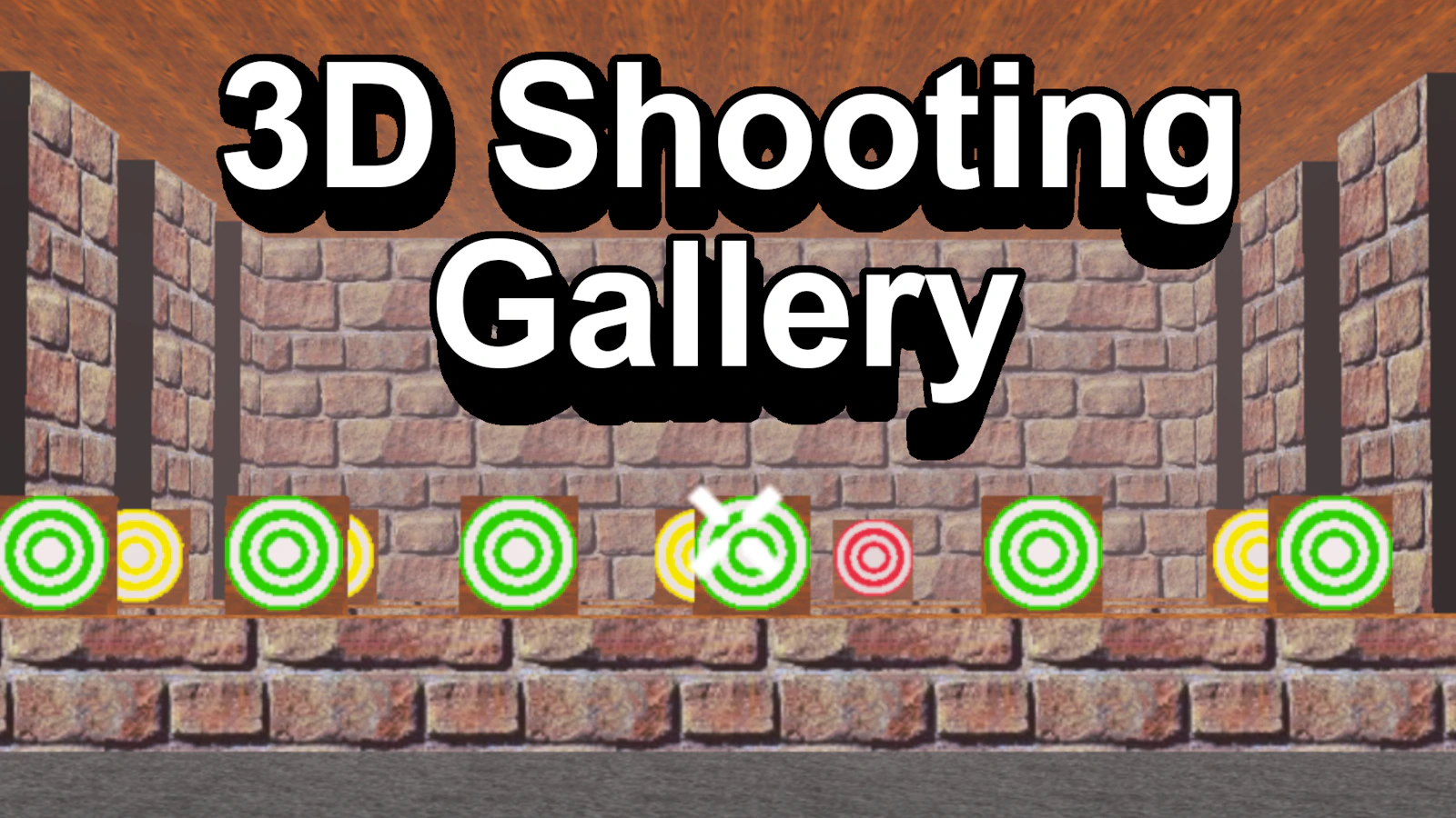 3D Shooting Gallery — free online shooter game on Glaze Games