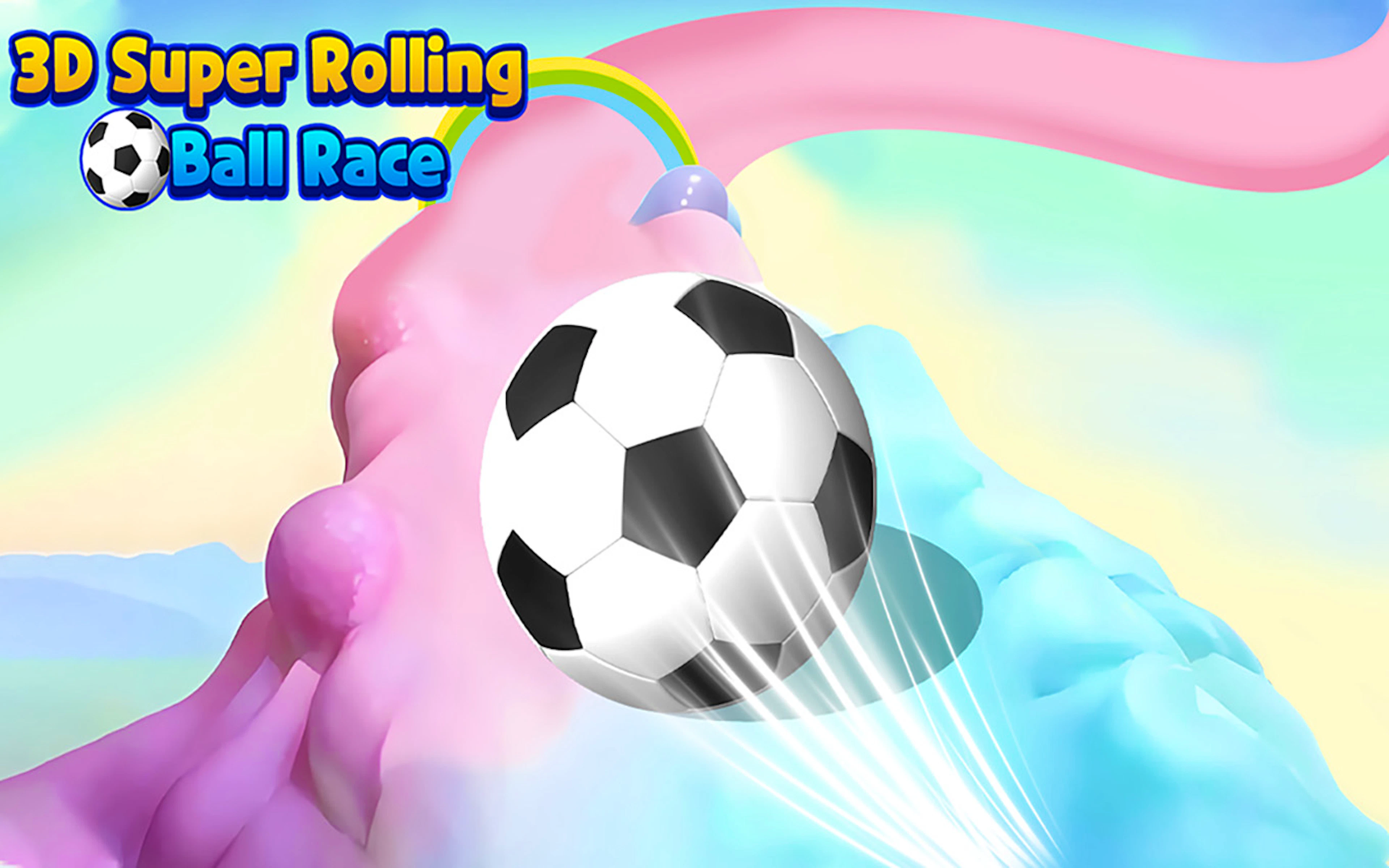 3D Super Rolling Ball Race