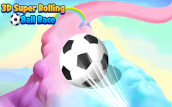 3D Super Rolling Ball Race