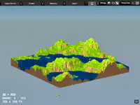 3D የመሬት አቀማመጥ አመንጪ