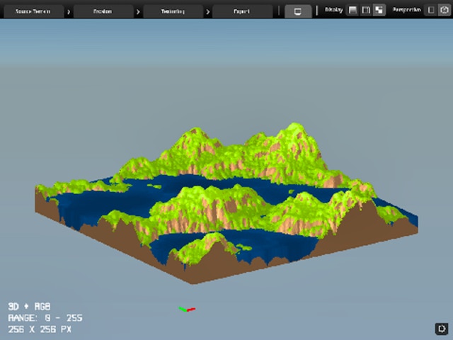3d Terrain Generator