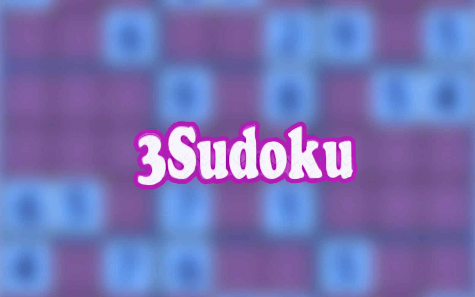 3Sudoku — free online thinky game on Glaze Games