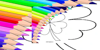 4 Leaf Clover Coloring Page thumbnail