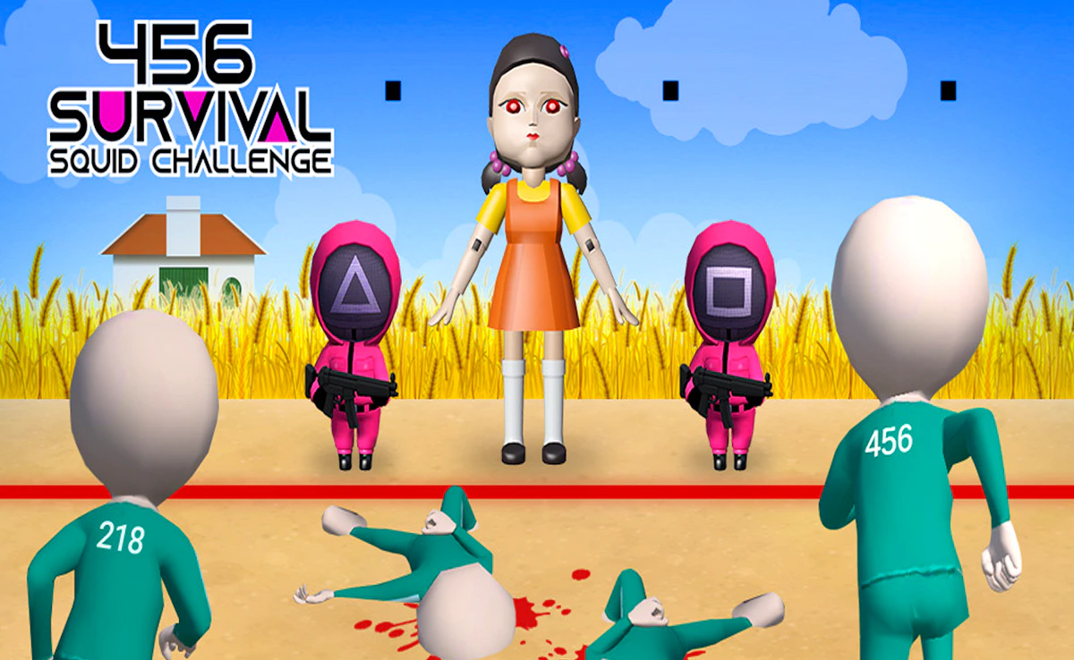 Play 456 Survival Squid Challenge — free online Action game