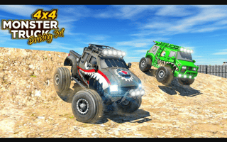 4x4 Monster Truck Driving 3d game cover