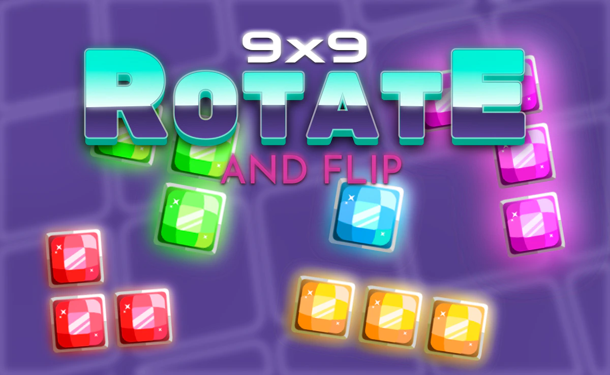 Play 9x9 Rotate and Flip — free online Tetris game