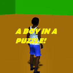 A Boy in a Puzzle!