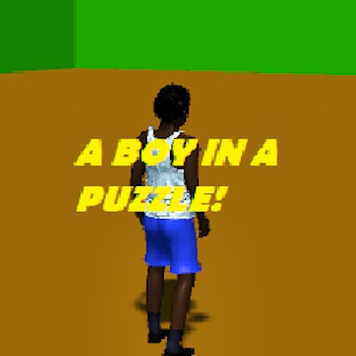 A Boy in a Puzzle! By Gamepix