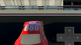 A Car on a Race Track