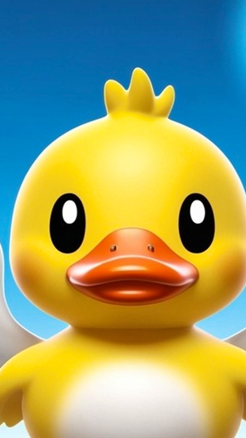 A Duck Collecting Coins