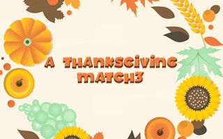 A Thanksgiving Match 3 game cover