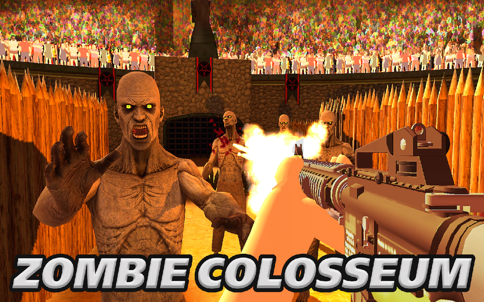 Zombie Colosseum — free online adventure game on Glaze Games