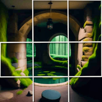 Abandoned places Picture Tile Quest By Gamepix