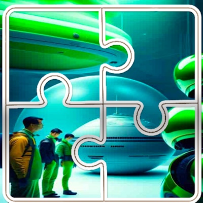 Aliens Photo Tile Quest By Gamepix
