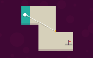 Abstract Golf game cover