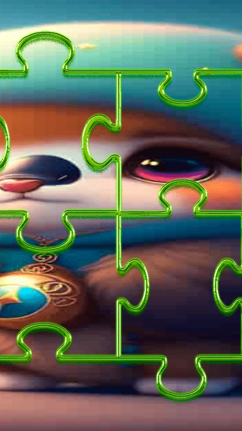 Adorable baby Stitch Sliding Picture Challenge