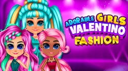 Adorable Girls Valentino Fashion