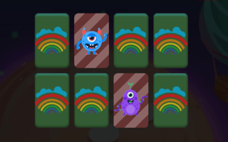 Adorable Monster Memory game cover