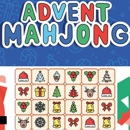 Advent Mahjong Online board Games on taptohit.com