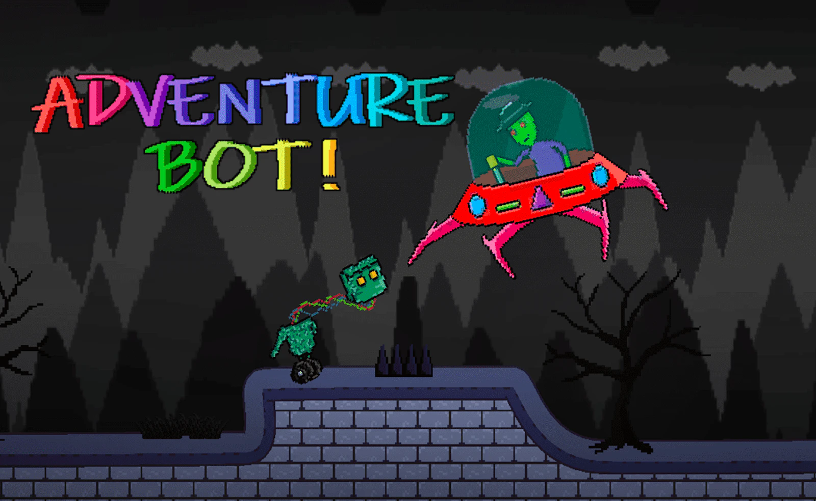 Adventure Bot — free online arcade game on Glaze Games