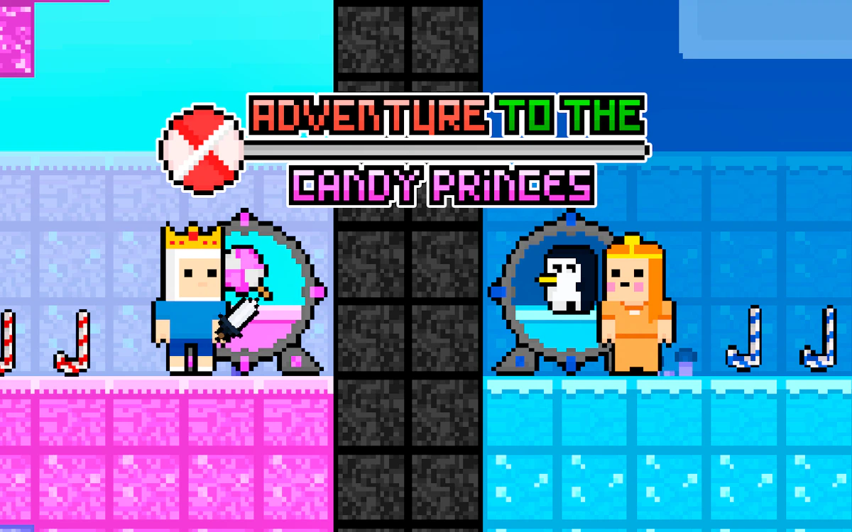 Play Adventure To The Candy Princes — free online Two Player game